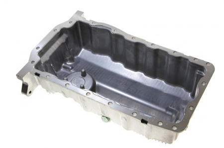 Baie ulei aluminiu potrivit AUDI A3, A4 B6; SEAT ALTEA, IBIZA IV, IBIZA IV SC, LEON, TOLEDO III; SKODA OCTAVIA II; VW GOLF PLUS V, GOLF V, JETTA III, PASSAT B5.5, PASSAT B6 1.6-3.6 dupa 2001 [0]