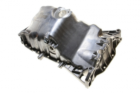 Baie de ulei - Baie ulei din aluminiu, cu locas pentru senzor potrivit AUDI A4 dupa 2005