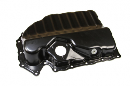 Baie ulei otel, partea inferioara, cu locas senzor potrivit AUDI A3, TT; SEAT ALTEA, LEON, TOLEDO III; SKODA OCTAVIA II, SUPERB II, YETI; VW EOS, GOLF V, GOLF VI, Golf 7 VII, JETTA III 1.6-3.6 dupa 20 [1]