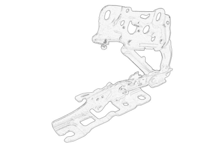 Balamale - Balama capota motor potrivit BMW 5 (G30, F90), 5 (G31), 6 GRAN TURISMO (G32), 7 (G11, G12), 8 (G14, F91), 8 (G15, F92), 8 GRAN COUPE (G16, F93) dupa 2015