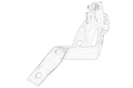 Balamale - Balama capota motor Stanga potrivit FIAT DUCATO 2014-2017