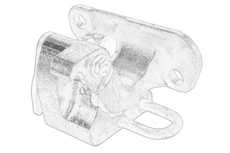 Caroserie - Balama usa dreapta fata inferior VW TRANSPORTER V 1.9D-3.2 intre 2003-2015