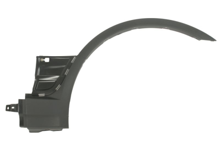 Ornamente - Bandou aripa fata dreapta negru potrivit BMW X3 E83 01.04-09.07