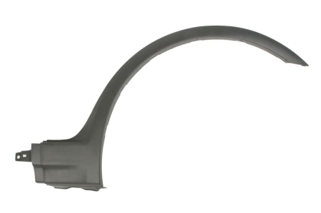 Ornamente - Bandou aripa fata stanga negru potrivit BMW X3 E83 01.04-09.07