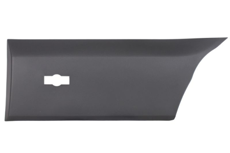 Grile - Bandou aripa Spate Stanga potrivit FORD TRANSIT VI V363 FL dupa 2018 (negru, cu gaura de lumina libera, model lung, roti duble spate)