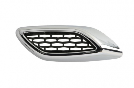 Ornamente - Bandou aripa stanga (negru/crom) potrivit MASERATI LEVANTE 06.16-