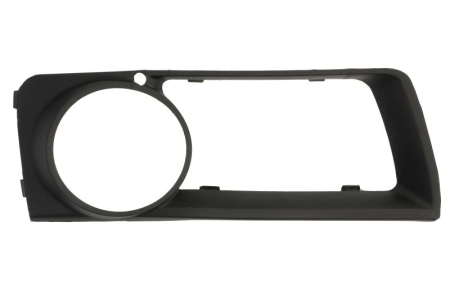 Ornamente - Bandou grila fata Dreapta deschis, plastic, negru lucios potrivit BMW X6 E71, E72 06.07-07.14 01.07-06.14
