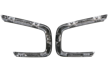 Bandou grila fata Dreapta/Stanga Set 2 bucati, crom potrivit RENAULT GRAND KANGOO III, KANGOO III, KANGOO III/MINIVAN 06.21- 01.21- [1]