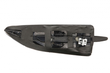 Bandou ornament Aripa fata dreapta negru cu dunga cromata potrivit FORD KUGA II 2017-2019 [1]