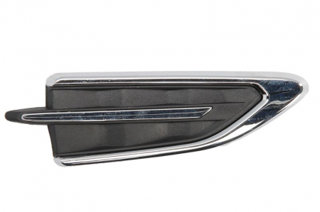 Bandou ornament Aripa fata dreapta negru cu dunga cromata potrivit FORD KUGA II 2017-2019 [0]