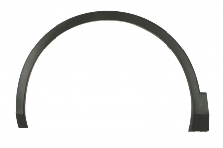 Ornamente - Bandou ornament Aripa fata stanga negru ALL SPACE potrivit VW TIGUAN II 2016-2019