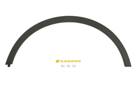 Ornamente - Bandou ornament Aripa fata stanga negru potrivit OPEL MOKKA A 2012-2020