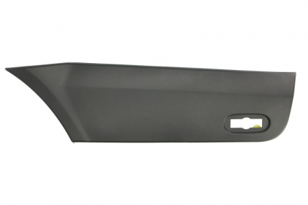 Ornamente - Bandou ornament Aripa spate stanga spate negru model scurt; cu locas semnalizator potrivit MERCEDES SPRINTER 906 2006-2018