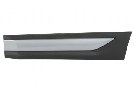 Ornamente - Bandou ornament usa spate stanga argintiu potrivit MITSUBISHI OUTLANDER III 2015-2018