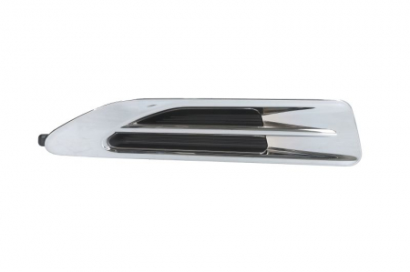 Ornamente - Bandou pentru aripa fata dreapta negru/crom KIA OPTIMA intre 2015-2018