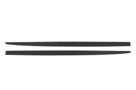 Prag - Bandou protectie prag stanga/dreapta (negru-mat, M-PAKIET, set) potrivit BMW 1 F20, F21 2010-2015