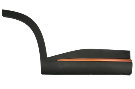 Ornamente - Bandou usa fata Dreapta (negru-mat) potrivit OMODA 5 dupa 2022