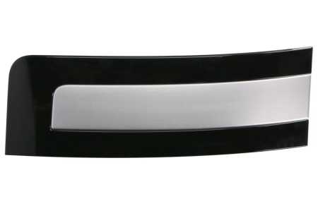 Ornamente - Bandou usa fata dreapta parte superioara, negru/argintiu potrivit LAND ROVER RANGE ROVER V L460 10.21-