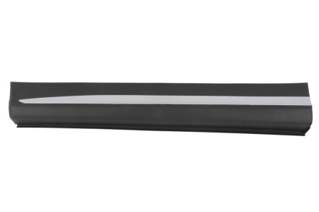 Ornamente - Bandou usa fata Stanga (negru, cu dunga cromata) potrivit MITSUBISHI ECLIPSE CROSS 2018-2020