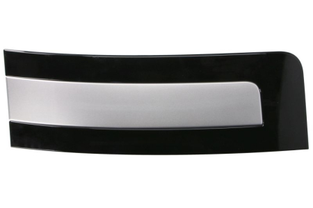 Ornamente - Bandou usa fata stanga parte superioara, negru/argintiu potrivit LAND ROVER RANGE ROVER V L460 10.21-