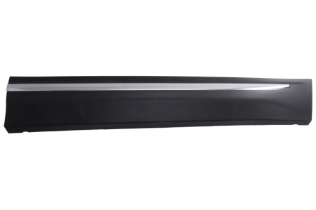 Ornamente - Bandou usa spate dreapta negru/crom potrivit SKODA KODIAQ 03.17-12.18