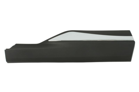 Ornamente - Bandou usa spate Dreapta (partea inferioara, negru, cu dunga cromata) potrivit NISSAN ROGUE III, X-TRAIL IV T33 dupa 2020