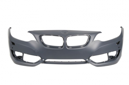 Bara - Bara fata potrivit BMW 2 F22, F87, 2 F23 Cabriolet / Coupe dupa 2013 - cu gauri pentru spalator de faruri, cu gauri pentru senzorii de parcare, grund