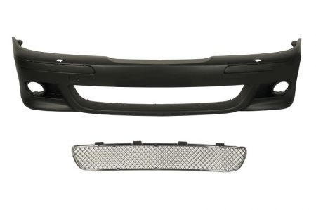 Bara - Bara fata potrivit BMW Seria 5 E39 1995-2000 - cu grila, model pachet M, cu locas proiector cu locas spalator de faruri, cu locas ornament, grunduit