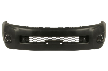 Bara - Bara (Fata, cu grilaj, cu orificii proiector ceata, cu suport de gauri, negru) potrivit TOYOTA HILUX VII 2008-2011