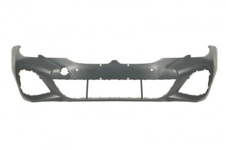 Bara - Bara fata potrivit BMW 3 G20, G21 Hatchback 5D dupa 2019 - cu locas carlig remorcare, pachet M, cu locas senzor parcare, numărul de locas senzor parcare: 2, grunduit