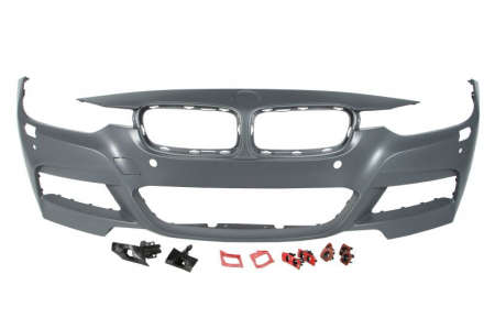 Piese Auto - Bara fata dreapta pachet M, cu locas proiectoare, cu locas senzori, cu locas senzori parcare, cu locas camera, grunduita BMW Seria 3 intre 2011-2015