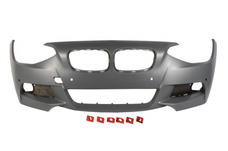 Bara - Bara fata potrivit BMW Seria 1 (F20), 1 (F21) 2010-2015 - dreapta pachet M, cu locas proiectoare, cu locas senzori parcare, grunduita