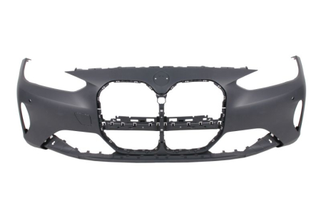 Bara - Bara (Fata, grund; cu un dop de cirlig de remorcare, orificii senzor parcare, gri) potrivit BMW 4 G22, G23, G82 Coupe dupa 2020