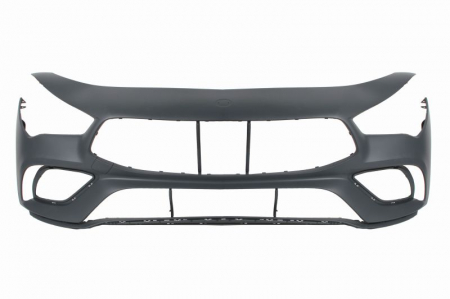 Bara fata model AMG cu 4 gauri senzori parcare, grunduita potrivit MERCEDES CLA C118 dupa 2019