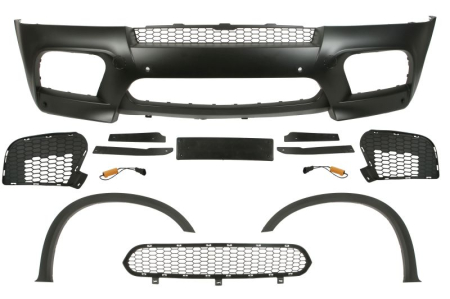 Bara - Bara Fata, pachet M, cu gauri pentru senzorii de parcare, grund potrivita BMW X5 E70 2007-2010