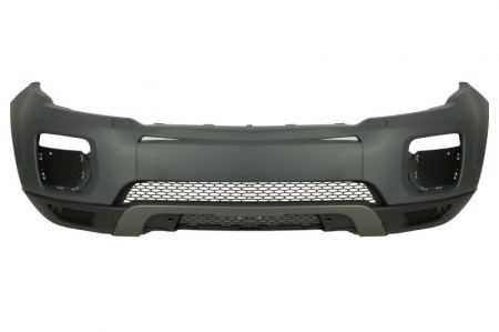 Bara - Bara fata potrivit LAND ROVER RANGE ROVER EVOQUE dupa 2015 - PURE, cu gauri pentru spalator de faruri, cu gauri pentru senzorii de parcare, grunduit