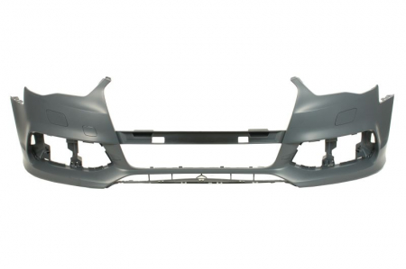 Bara (fata, S-LINE, cu orificii spalator faruri, grunduit) potrivit AUDI A3 8V Saloon 04.12-06.16