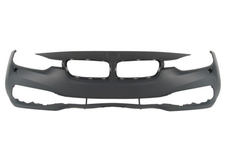 Bara Fata, SPORT, cu gauri pentru spalator de faruri, grund potrivit BMW 3 F30, F80, 3 F31 05.15-03.19