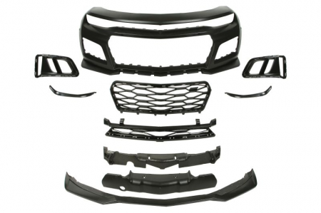 Bara fata ZL1, cu grile; cu suporti montaj, grunduit potrivit CHEVROLET CAMARO 2016-2018