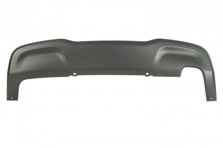 Bara inferior, negru, cu un decupaj pentru teava de evacuare: dreapta potrivit JEEP COMPASS II SUV 11.16-10.22