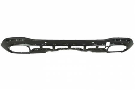 Bara (inferior/spate, cu orificiu pentru bara de remorcare, AMG STYLING, numar orificii senzor parcare: 2, negru) potrivit MERCEDES GLE W167 01.20-
