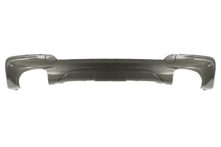 Bara - Bara (Inferior/Spate, M-PAKIET, cu orificii senzori parcare, negru, cu taietura pentru toba de esapament: Doua; dublu) potrivit BMW X3 G01 2017-2021