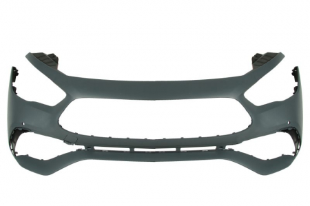 Bara protectie (fata, AMG, cu dop carlig remorcare, numar orificii senzor parcare: 6, grunduit) potrivit MERCEDES GLA II H247 01.20-