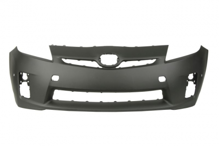 Bara - Bara potrivit TOYOTA PRIUS III XW30 2009-2016 - protectie (fata, cu orificii lampa, cu orificii senzor parcare, negru)
