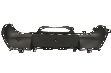 Bara protectie (inferior/spate, GT, numar orificii senzor parcare: 2, negru lucios) potrivit PEUGEOT 208 01.19-
