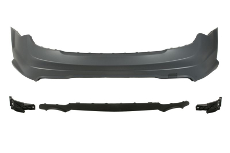 Bara Spate, AMG STYLING, cu gauri pentru senzorii de parcare, grund potrivit MERCEDES C C204, C T-MODEL S204, C W204 Coupe / Sedan 03.11-12.13