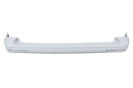 Bara spate CARAVELLE, cu locas senzori, grunduita VW TRANSPORTER intre 2009-2015 Bara - Bara spate CARAVELLE, cu locas senzori, grunduita VW TRANSPORTER intre 2009-2015