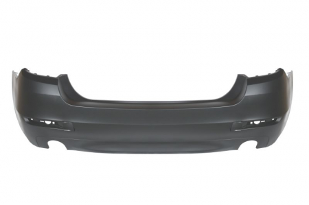 Bara - Bara spate potrivit BMW 5 F10, 5 F11 Sedan 2013-2016 - cu gauri pentru senzorii de parcare, grund