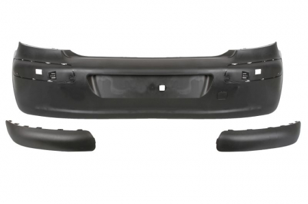 Bara - Bara spate potrivit PEUGEOT 307 Hatchback 2000-2007 - cu lamele, grunduita, TÜV