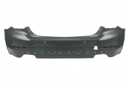 Bara spate, cu locas carlig remorcare, cu locas senzor parcare, numar orificii senzor parcare: 4, cu găuri de șină, grunduit potrivit BMW 5 G30, G31, G38, F90 02.17-04.20